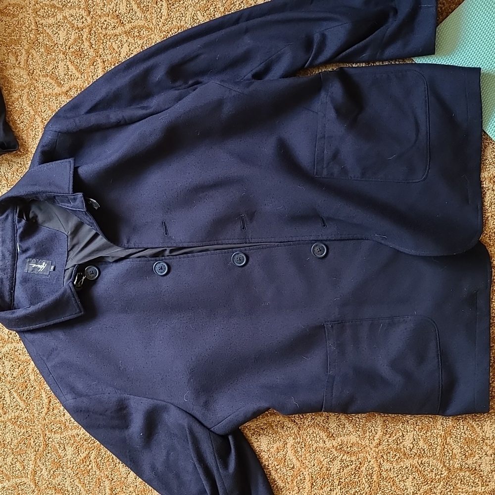 Howe XXL Casual Soft sport jacket Navy Blue Very Nice!